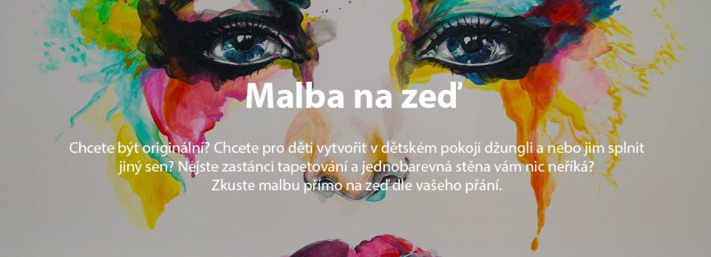 malba na zeď. Josef Trakal