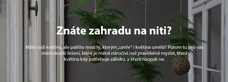 zahrada na niti, josef trakal