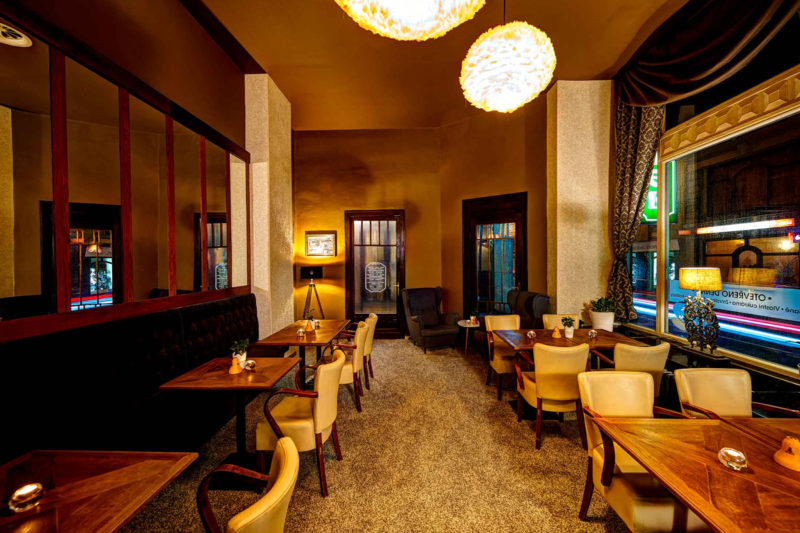 Liberec, café bar Praha, Josef Trakal
