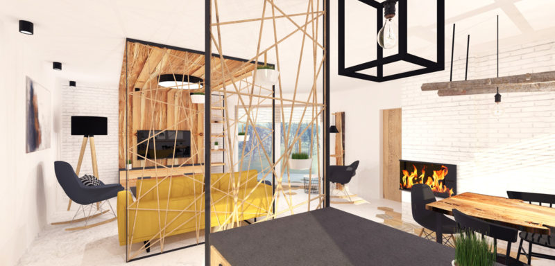 rodinný dům v rustikálně industriálním stylu, josef trakal