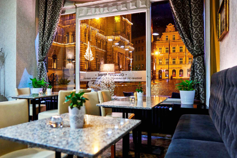 Liberec, café bar Praha, Josef Trakal