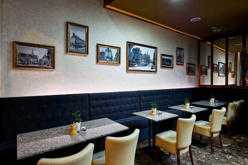 Liberec, café bar Praha, Josef Trakal