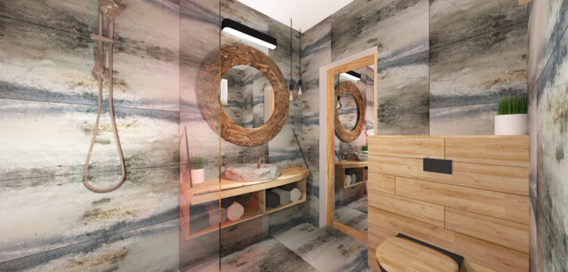 rodinný dům v rustikálně industriálním stylu, josef trakal