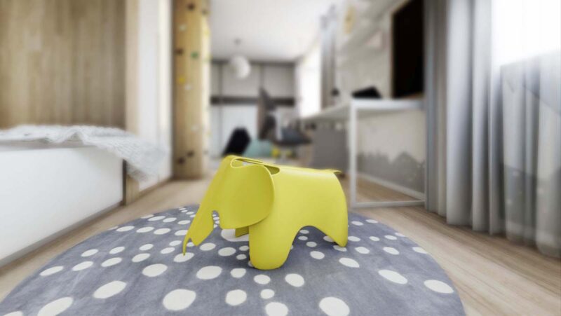 dětský pokoj, dvůr králové, zoo, josef trakal, vitra