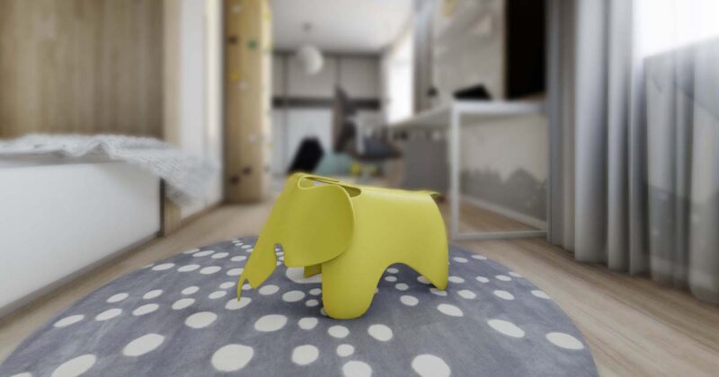 dětský pokoj, dvůr králové, zoo, josef trakal, vitra