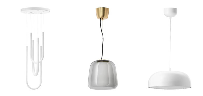zdroj: ikea.cz (VARMBLIXT, EVEDAL, NYMANE)