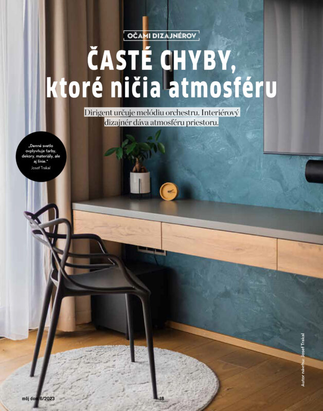 moj dom, časté chyby v interiérech, josef Trakal