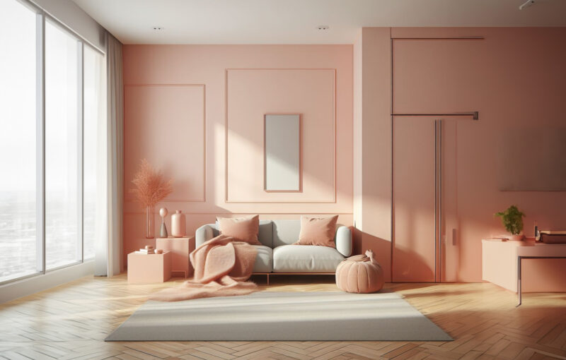barva roku 2024 Peach Fuzz