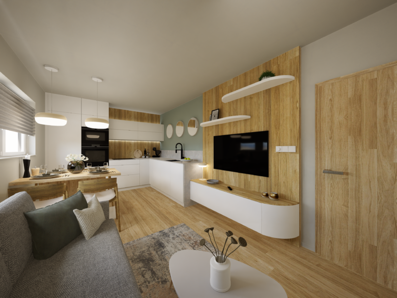 malé Lipno, josef trakal, apartmán